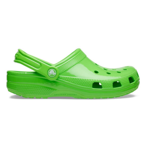 Crocs Šľapky Classic Neon Hl Clog 209683 Zelená