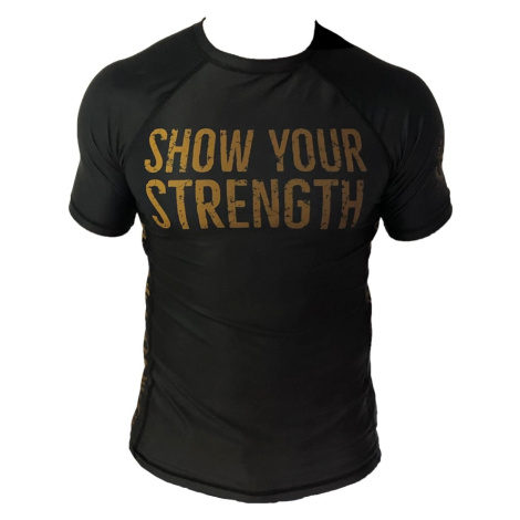 ShowYourStrength Man's T-shirt Rashguard