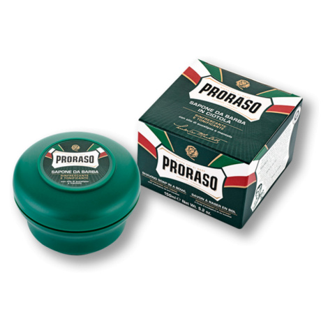 Osviežujúce mydlo na holenie Proraso Refreshing shaving soap green 150ml