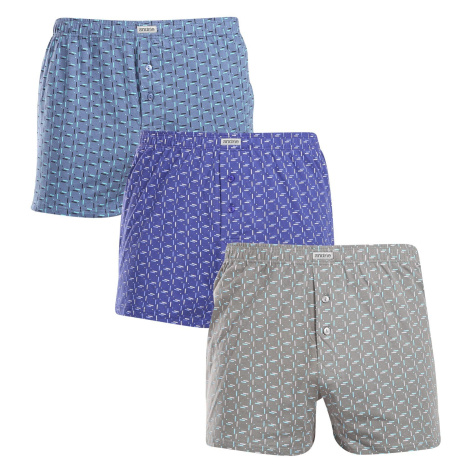 3PACK men's briefs Andrie multicolored