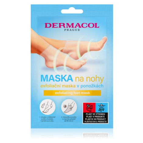 Dermacol Feet Mask exfoliačné ponožky pre zjemnenie a hydratáciu pokožky nôh