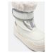 Juniorské vysoké zimné topánky MOON BOOT MB JR PARK STRAP-L002 CREAM