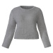 esmara® Dámsky pulóver (sivá)