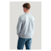 MIKINA GANT REG SHIELD HALF ZIP SWEAT STORMY SEA