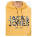 Jack&Jones Mikina James 12235338 Žltá Regular Fit