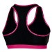 Women's bra Mizuno Alpha Graphic Bra Pink Peacock