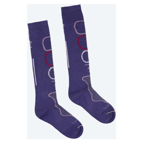 Lorpen  Stmw 1158 Tri Layer Socks Deep Purple  Ponožky Fialová