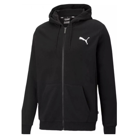 Puma mikina Ess Small Logo Hoodie black