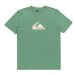 Quiksilver COMP LOGO Pánske tričko, zelená, veľkosť