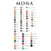 Dámské ponožky Mona Bella 40 den nuage/odstín béžové univerzální