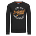 Jack&Jones Junior Mikina 12237110 Čierna Regular Fit