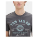 Tom Tailor Tričko 1037735 Sivá Regular Fit