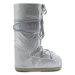 Dámske vysoké zimné topánky MOON BOOT MB ICON GLITTER-H001 SILVER