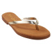Bienve  Dámske sandále  1202 zlaté  Univerzálna športová obuv Strieborná