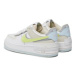 Nike Sneakersy Air Force 1 Shadow FB7582 100 Biela