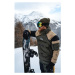 Pánsky snowboardový anorak ADAPTABLE khaki NBWJM7751_ARZ