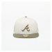 Šiltovka New Era Atlanta Braves MLB White Crown 59FIFTY Fitted Cap Ivory/ New Olive