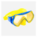 Juniorský potápačský šnorchlovací set AQUALUNG SET HERO Junior-YELLOW BLUE LENS MIRROR