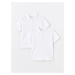 LC Waikiki Lcw Polo Collar Basic Short Sleeve Boy's T-Shirt Pack of 2