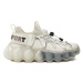 PHILIPP PLEIN Sneakersy The Bubble Gen.X.02 Tiger PACS USC0432 STE003N Biela