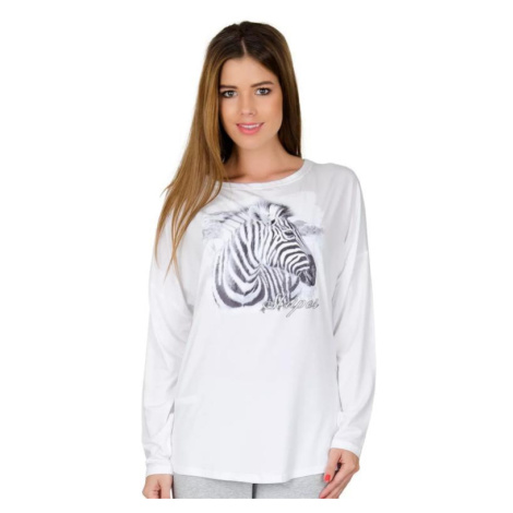 Dámsky tričko FABIO 56/2-2/A2 biele