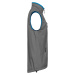 Promodoro Pánska obojstranná vesta E7200 New Light Grey -Solid