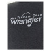 Wrangler Tričko Logo Tee WC5FGEB00 112326375 Čierna Regular Fit