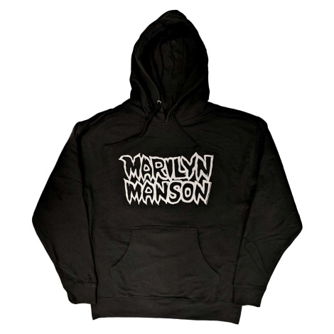 Marilyn Manson mikina Classic Logo Čierna