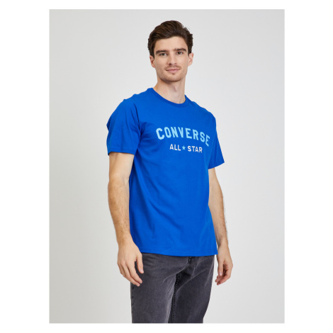Modré pánske tričko Converse