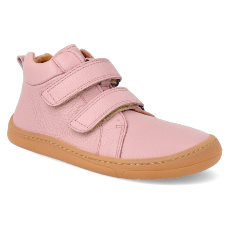 Barefoot členková obuv Froddo - BF High tops Pink ružová