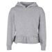 Girls' Organic Volants Hoody Gray