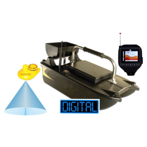 Sports zavážacia loďka bl a bezdrôtový sonar v hodinkách