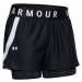 Under Armour Women's UA Play Up 2-in-1 Shorts Black/White Fitness nohavice