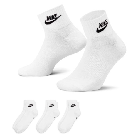 Nike Everyday Essential Ankle Socks 3-Pack White/ Black