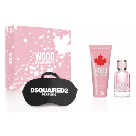 DSQUARED WOOD FOR HER EDT 50ML+SG 100ML+MNS 1SET Dsquared²
