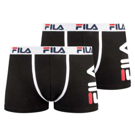 Fila BOXER 2-PACK Pánske boxerky, čierna, veľkosť