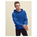 Blue Men's Hooded Hoodie Sweat Fruit of the Loom