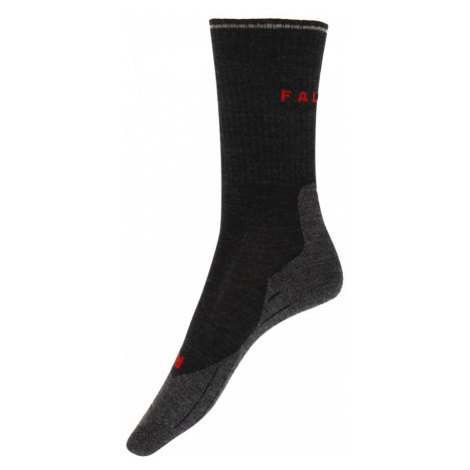 FALKE Športové ponožky  antracitová / červená