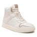 Coach Sneakersy Hi Top Coated Canvas CD304 Béžová