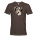 Pánské tričko  Australský ovčiak- tričko pre milovníkov psov