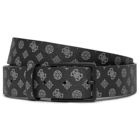 Guess Pánsky opasok Micro Peony Eco Belts BM7793 P4135 Čierna