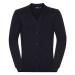 Men's classic and easy to care for, zipped sweater with neckline V R715M 50/50 50% Cotton 50% ac