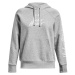 Under Armour RIVAL FLEECE GRAPHIC HDY Dámska mikina, sivá, veľkosť