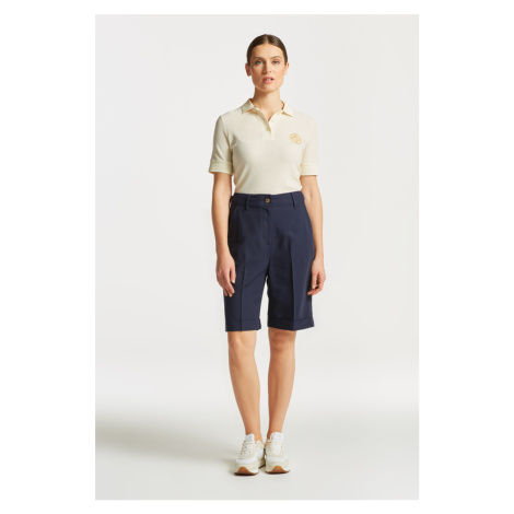 ŠORTKY GANT LONG FLUID SHORTS EVENING BLUE