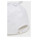 Detská bavlnená čiapka Mayoral Newborn biela farba, jednofarebná