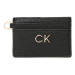 Calvin Klein Puzdro na kreditné karty Re-Lock Cardholder K60K610671 Čierna