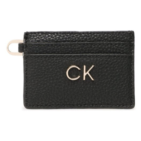 Calvin Klein Puzdro na kreditné karty Re-Lock Cardholder K60K610671 Čierna