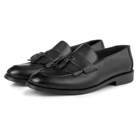 Ducavelli Tassel Pánske klasické topánky z pravej kože, mokasíny klasické topánky, mokasíny.
