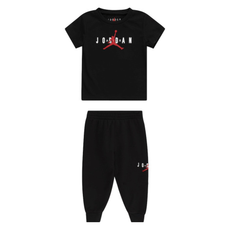 Jordan Joggingová súprava  červená / čierna / biela