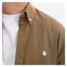 Pánska košeľa Carhartt WIP košeľa Madison s dlhým rukávom I023339 BUFFALO / biela